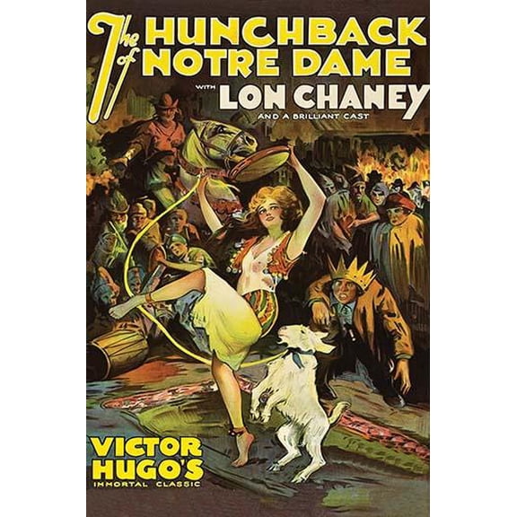 Hunchback of Notre Dame-Fine art canvas print (20" x 30")