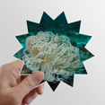 thumbnail image 1 of Ocean Green medusas ciencia naturaleza foto Calcomanías solares de vinilo, 1 of 3