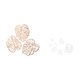thumbnail image 5 of Juego de decoración de pared con espejo acrílico con hojas de palma y peces para dormitorio, baño y sala de estar con temática de selva tropical., 5 of 8