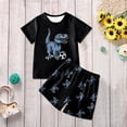 thumbnail image 4 of TBWNWG Pjs for Boys,Boys Summer Pajamas Sets Short Cotton Pjs,Size 9-10 Years, 4 of 9