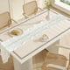 thumbnail image 4 of Camino de mesa de encaje blanco y poliéster hueco para la mesa de comedor y la decoración del hogar, 4 of 6