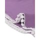 thumbnail image 5 of Conjunto de pijama de mujer INSPIRE CHIC, ropa de dormir, cuello redondo, ropa de casa con pantalones capri, XL, púrpura, 5 of 5