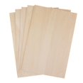 thumbnail image 6 of Unfinished Wood, 20Pcs Balsa Wood Sheets, Basswood Thin Board for House Aircraft Ship Boat Arts and Crafts, School Projects, Wooden DIY Ornaments, 6 of 8