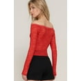 thumbnail image 4 of Off The Shoulder Stretch Lace Top, 4 of 5