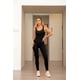 thumbnail image 4 of Conjunto de Yoga para mujer, pelele deportivo de una pieza con almohadilla para el pecho, mono deportivo para gimnasio, ropa deportiva de entrenamiento acanalada sin costuras, 4 of 5