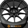 thumbnail image 5 of Konig 57B Dekagram 17x8 5x100 +40et Semi-Matte Black Wheel, 5 of 5