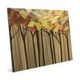 thumbnail image 1 of Painted Summer Leaves - Grunge | 20" x 24" Acrylic Wall Art, 1 of 1