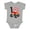 AC-Heather Grey, variant on Inktastic Monster Truck How I Roll 1st Birthday Boys Baby Bodysuit