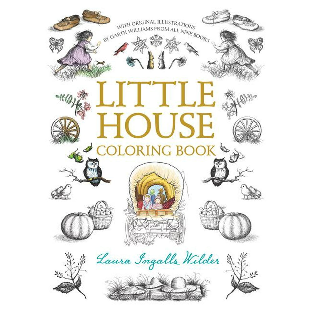 Little House Merchandise Little House Coloring Book Coloring Book