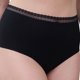 thumbnail image 2 of Chantelle Braguitas de cintura alta para mujer paquete de 2 - Cozy Chic, invisibles, transpirables Negro S (Small), 2 of 7