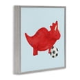 thumbnail image 2 of Stupell Industries Contemporary Baby Dino with Ball Gray Framed Giclee Art, 24 x 24, by Lucille Price, 2 of 8