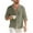 Army Green-3, variant on Mens Shirt Summer Short Sleeve Imitation Cotton And Linen Shirt Stand Collar Button Beach Casual Tops Plus Size Mens Vacation Outfits Beige W S