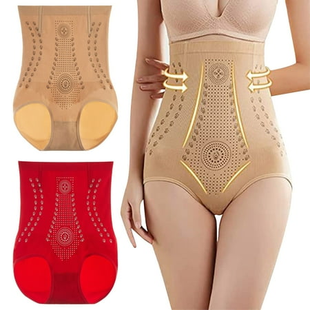 

Frehsky underwear women 2 Piece Far Infrared Negative Oxygen Bodysuit Valentine Gift Honeycomb Body Shaping Briefs Breathable Body Shaper