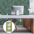 thumbnail image 6 of Yayeee Toggle Light Switch Wall Plate 1-Gang 4.5"x2.7" Home Decorative Outlet Cover, Martini with Olive, 6 of 7