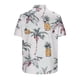 thumbnail image 5 of Mens Casual de Manga Corta Botón Abajo Camisas de Impresión Turndown Cuello Botón Camisa Poliéster, Moda de Verano Superior para Hombres Al Aire Libre, 5 of 6