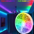 thumbnail image 1 of Cinturón Ligero Iluminación interior LED RGB DIY con luz de neón de control remoto para la decoración del hogar, 1 of 7