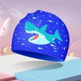 thumbnail image 5 of Swimming Cap for 4-12 Years, Swimming Hat for 4-12 Years - Waterproof, Silicone, Adorable Design, Non-Slip, 7.28x7.4x8.66", 5 of 8