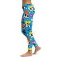 thumbnail image 3 of The Powerpuff Girls Womens Lounge Legging Soft Workout Athletic Running Yoga Pants Yoga Leggings L, 3 of 8