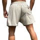 thumbnail image 4 of Mens Elástico Pantalones Cortos Moda Casual Encaje Bolsillos de la Cintura, Pantalones Transpirables para Hombres Cortos, 4 of 5