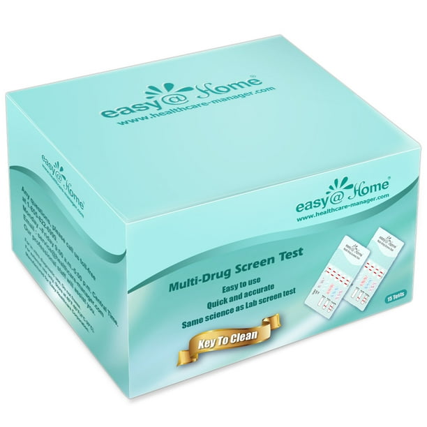 EasyHome 5 Panel Instant Urine Drug Test Kit EDOAP254 15 Pack