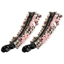 DINHEAROM Banana Hair Clips Multi 2Pack For Curly Hair Styling Women