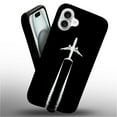 thumbnail image 2 of FKBRCL4U Compatible with iPhone 16 Plus Case, Airplane Pilot Plane Aviation Pattern for Girl Full Body Design Soft Silicone Drop Shock Scratch Protection for iPhone 16 Plus, 2 of 7