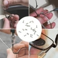 thumbnail image 2 of 2 Sets Eyeglasses Screws Replacement Eyeglasses Screws Useful Sunglasses Parts, 2 of 8