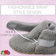 thumbnail image 3 of Pantuflas Térmicas Envuelven Fruit of the Loom Gris Cuadros para Bebés 6-12 Meses, 3 of 5