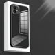 thumbnail image 2 of Soft Silicone Frame Phone Case For iPhone 15 14 13 12 Mini 11 Pro XS Max XR X SE 2022 2020 8 7 Plus Toughened Glass Back Cover, 2 of 5