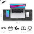 thumbnail image 5 of "Extended Gaming Mouse Pad (31.5x11.8 Inch): Improve Your Gaming & Office Efficiency | Mountain Design, Stitched Edges, Stable Rubber Base", 5 of 7