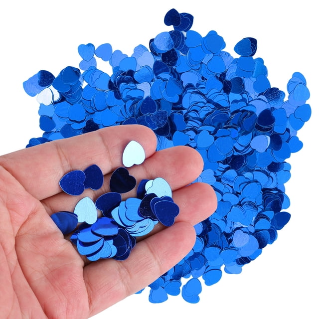 Heart Confetti, PVC Confetti Valentines Confetti with 3000Pcs for Decoration