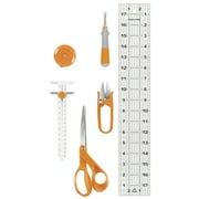 Fiskars 6 Piece Sewing Essentials Set, Orange