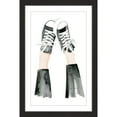 thumbnail image 2 of "Black and White Kicks" Framed Painting Print, 2 of 6