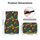 thumbnail image 5 of Balery Pineapple Fruit Colorful Juego de 4 Alfombrillas para Auto, Revestimientos de Caucho Resistente, Diseño Antideslizante, 5 of 7