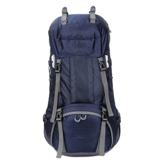 free knight mini backpack Small 20L Hiking Backpack Waterproof Travel Backpack Lightweight Navy Blue 20L Minimalist Sports & Outdoors Bag has adjustable shoulder straps and shiny silver hardware Free Knight 60L Internal Frame