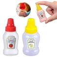 thumbnail image 5 of Portable Mini Ketchup Bottle Small Size Sauce Squeeze Bottle Lunch Salad Sauce Mustard Honey Container for Picnic, 5 of 5
