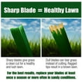 thumbnail image 4 of Poulan Pro 54-Inch Mulching Lawn Mower Blade 3 Pack PP24008, 4 of 4