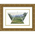thumbnail image 1 of Murdock, Ramona 32x23 Gold Ornate Wood Framed with Double Matting Museum Art Print Titled - Open Spaces, 1 of 4