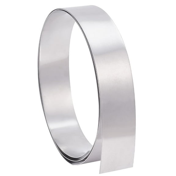 SUNNYCLUE Aluminum Flashing Roll Metal Strips Bendable Pure Aluminium Strip 1060 Grade 1mm x 2 inch x 6.5Ft Aluminum Sheet Metal Roll Flat Aluminum Wire for DIY Craft Jewelry Making 1 Roll