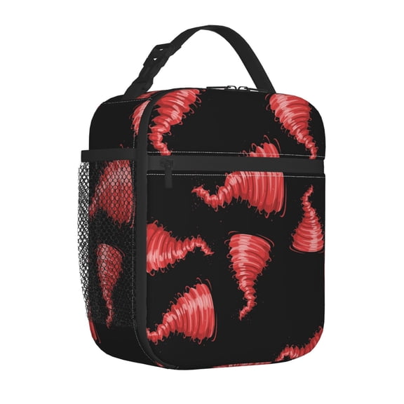 Reusable Lunch Bag Tornado Small Lunch Box Insulated Portable for Men Women Work Picnic