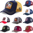 thumbnail image 2 of Gorra de béisbol de algodón con estampado de Marvel para hombre y mujer, gorro de malla con estampado de Anime, estilo Hip Hop, envío directo Fivean unisex, 2 of 2