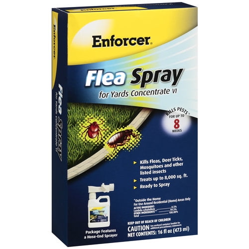 Enforcer Concentrate VI Flea Spray For Yards, 16 Fl Oz - Walmart.com