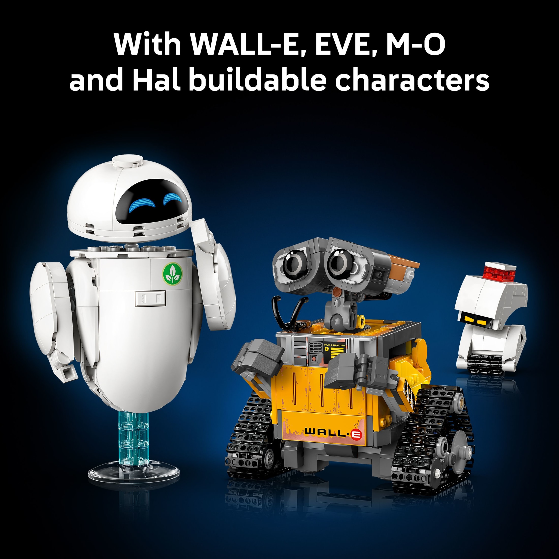 LEGO Disney y Pixar Wall-E y EVE Set de Construcción para Adultos, Mayores de 18 - Decoración para Oficina en Casa, Estante o Habitación para Fans de Disney - Regalo para Cumpleaños - 43279 6