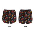 thumbnail image 3 of Balery Monster Truck Pantalones cortos deportivos para mujer con forro y dos bolsillos, elásticos, para entrenamiento, gimnasio, yoga-Large, 3 of 7