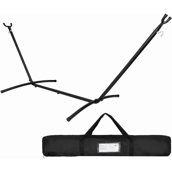 SONGMY Portable Hammock Stand, Heavy Duty Indoor Outdoor Garden Yard Stand, Durable Hammock Support Frame