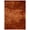 Rust, variant on Allstar Rugs Abstract Themed Polypropylene Area Rug 5' 0" x 6' 11" - Hickory