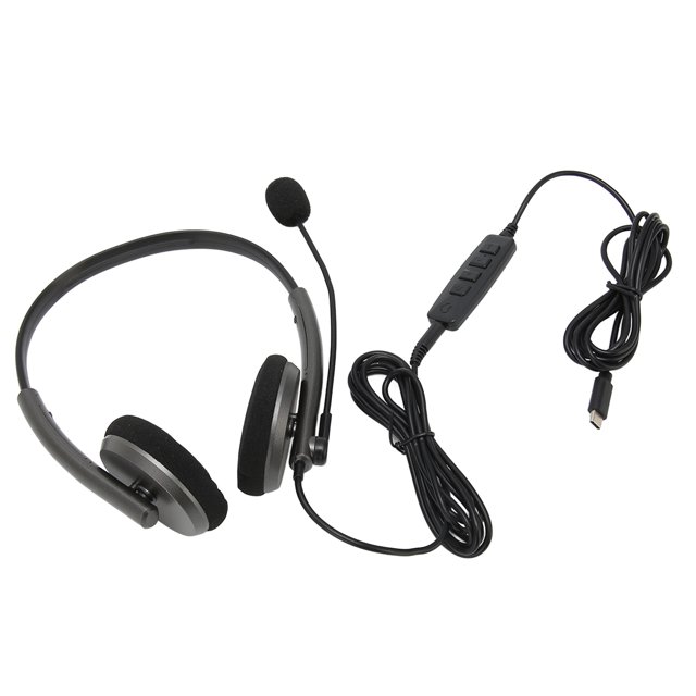 Auriculares de teléfono, auriculares de centro de llamadas, auriculares multifuncionales con cancelación de ruido, auriculares para negocios, construcción robusta