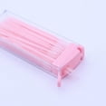 thumbnail image 3 of 200pcs Plastic Toothpicks Brush DoubleEnded Oral Care Tooth Sticks Random Color, 3 of 7