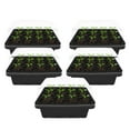 thumbnail image 1 of Plateau de Semis avec Couvercle Transparent Plateaux de Démarrage en Plastique Réutilisables pour Semis, 1 of 2