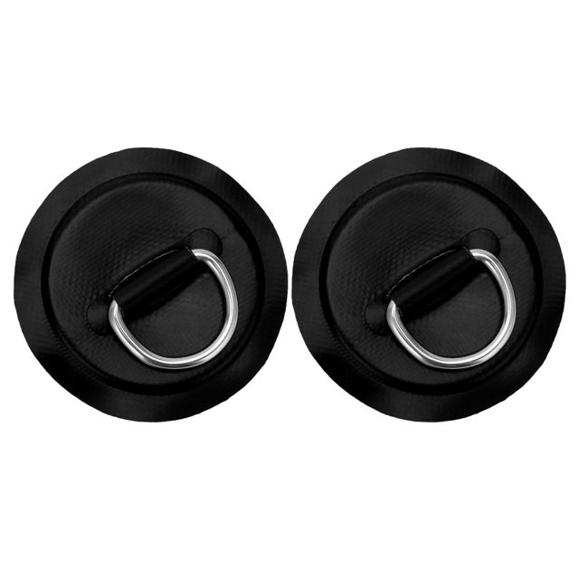 QIILU Surfboard Dinghy Patch,PVC Inflatable Boat D-ring Pad,D Ring Pad Patch PVC Inflatable Boat Raft Dinghy Canoe Surfboard Kayak Tie Down Fitting